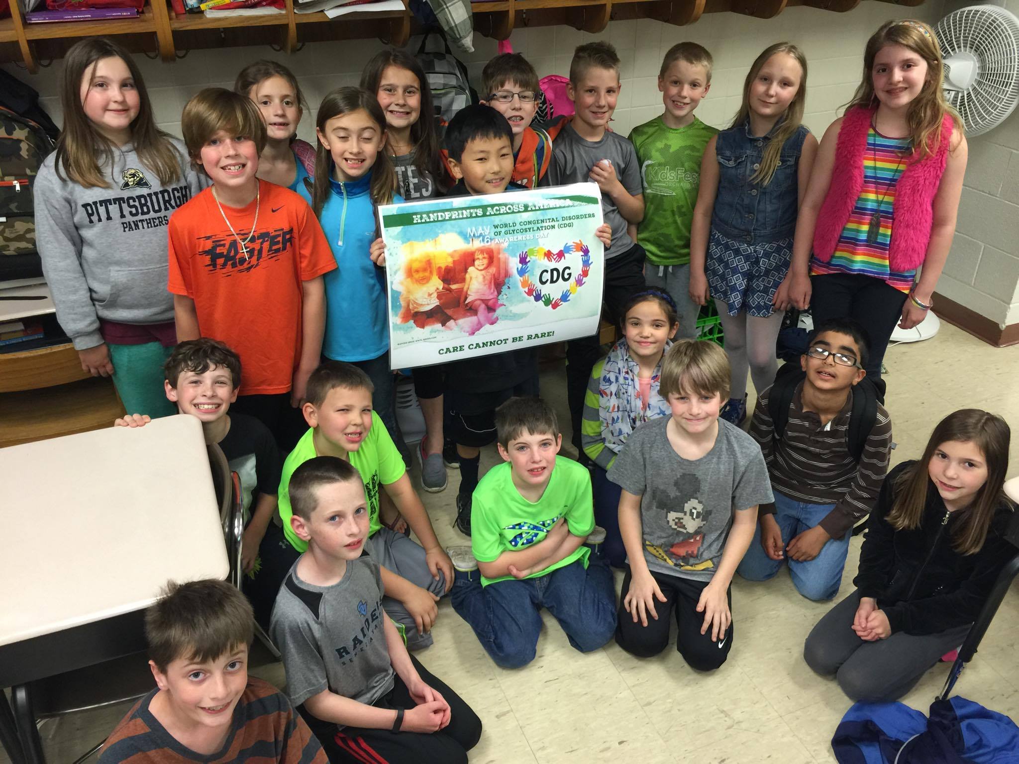 Connoquenessing Valley Elementary School Raises Funds for The Children