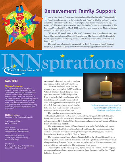 2013 Fall Newsletter