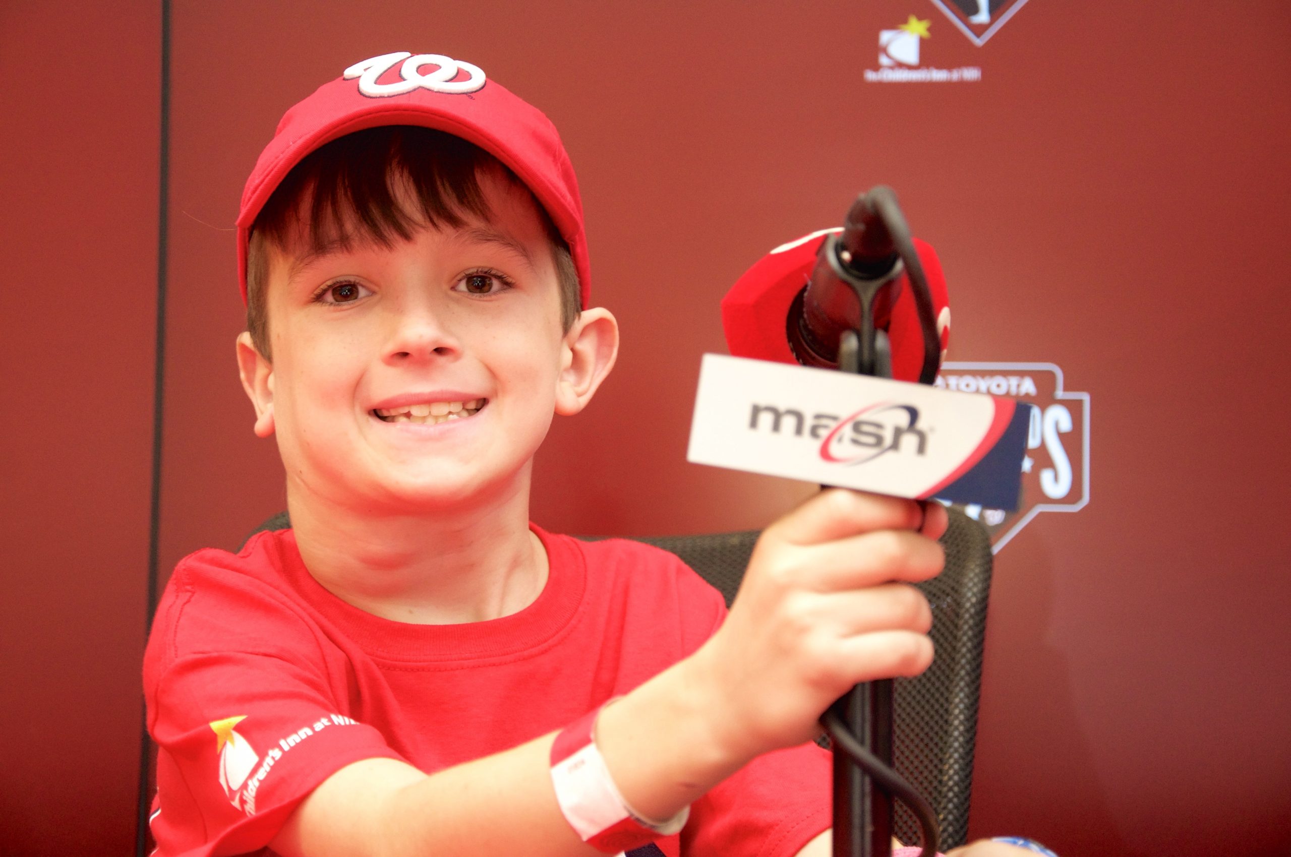 Moss at Nationals Game