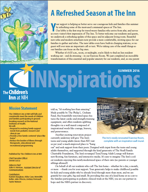 Summer 16 Newsletter