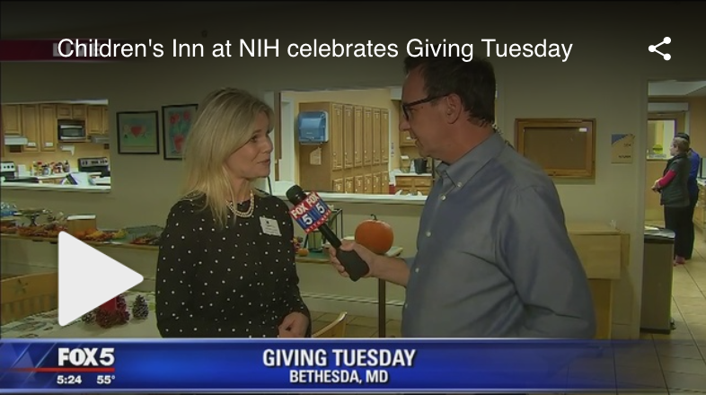 Inn CEO is interviewed by Fox 5 on Giving Tuesday