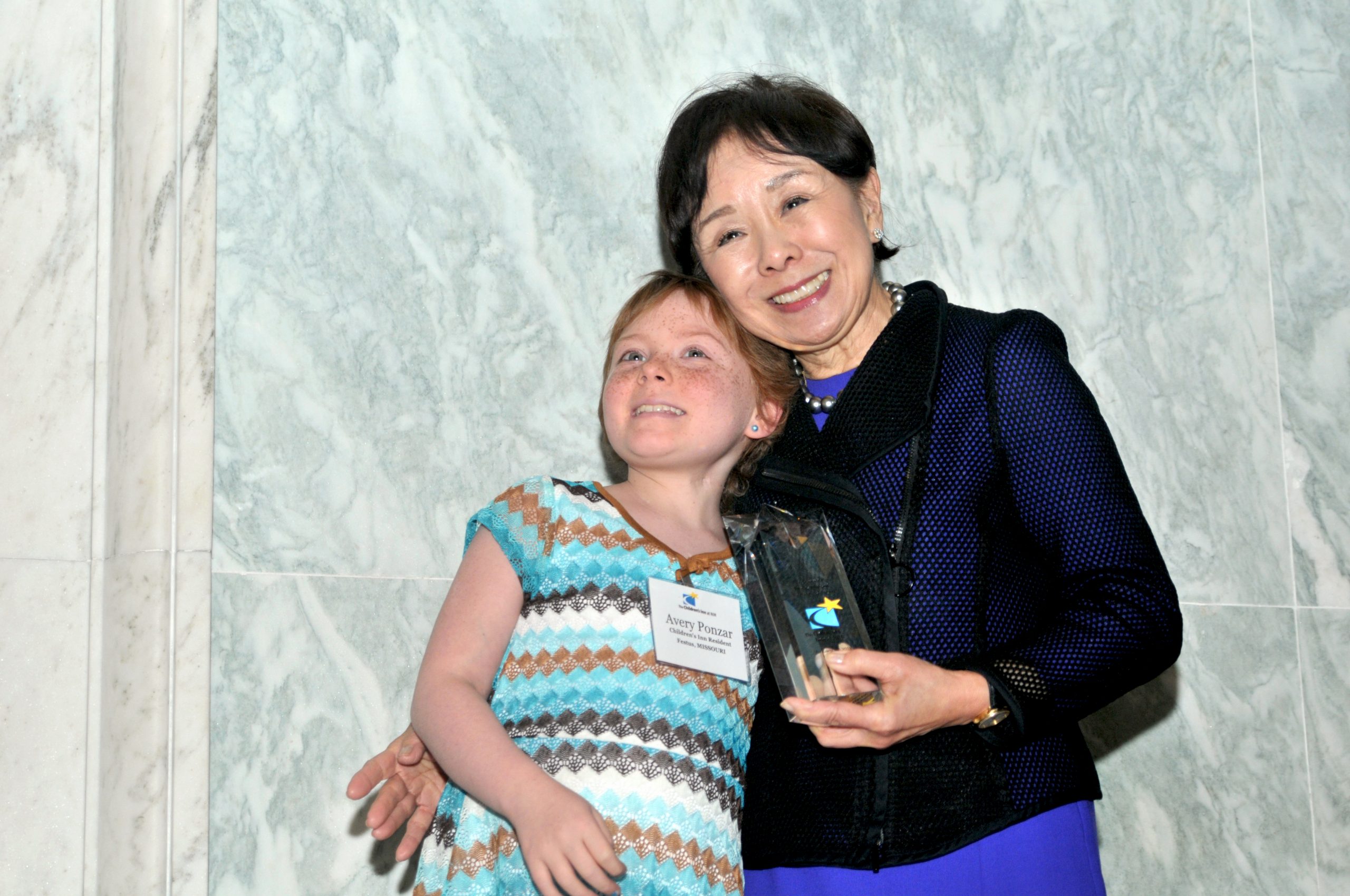 Doris Matsui and Avery Ponzar at the 2018 Congressional Event