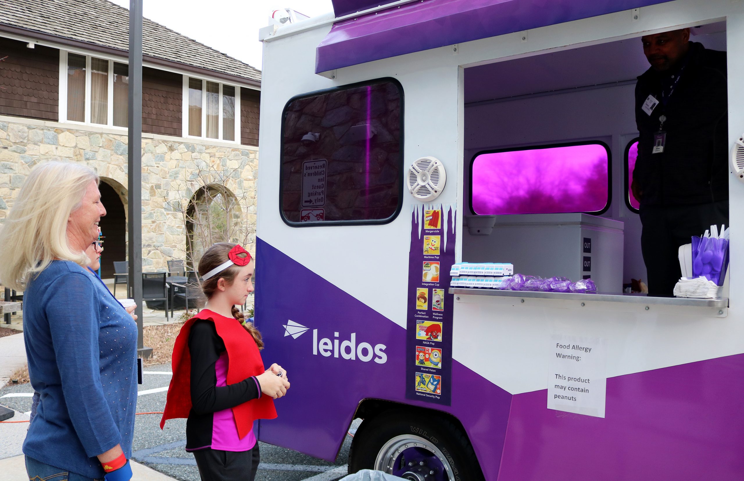 Leidos Scoop Ice Cream Truck