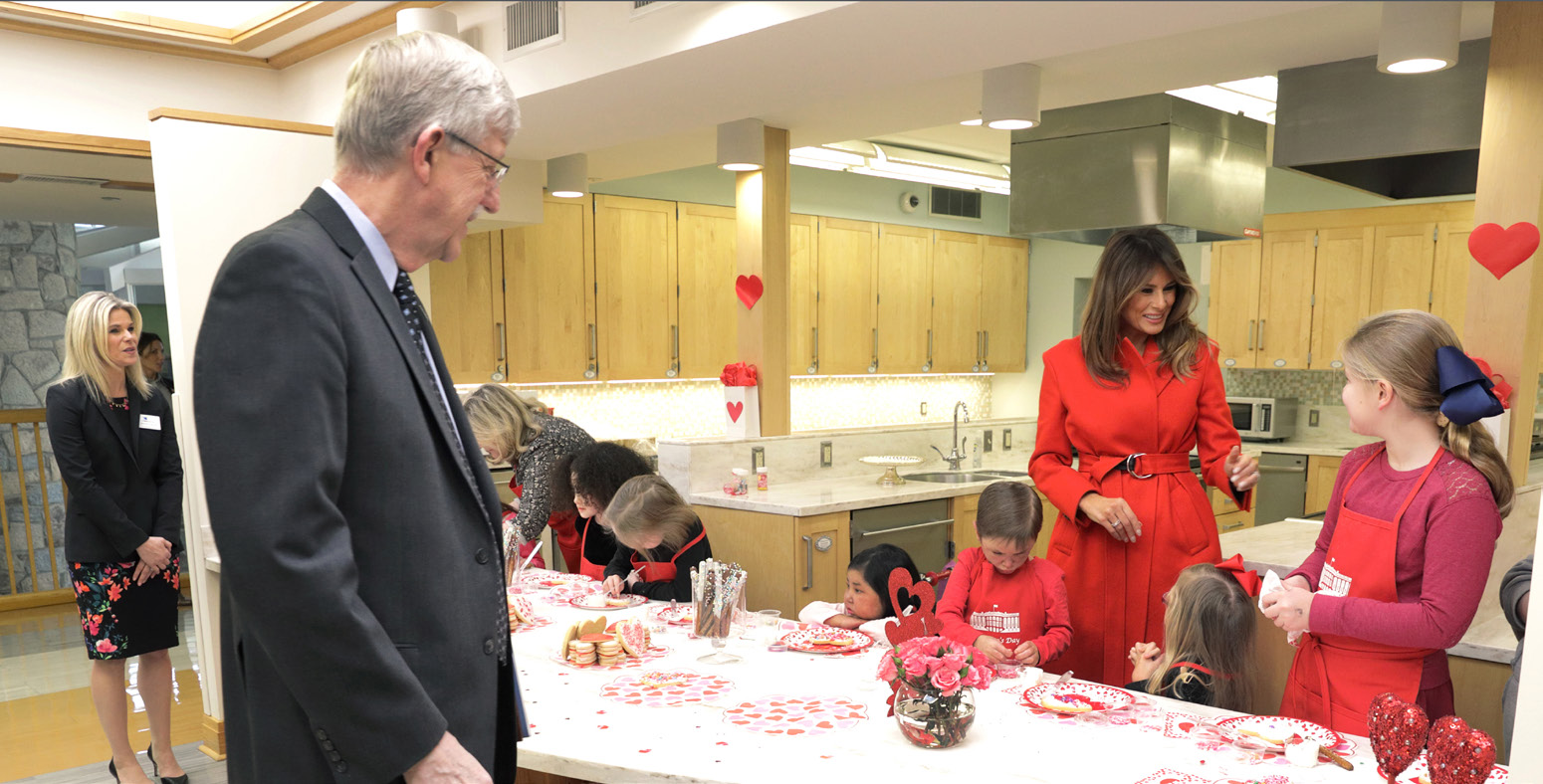 First Lady Sweetens Valentine’s Day at Inn