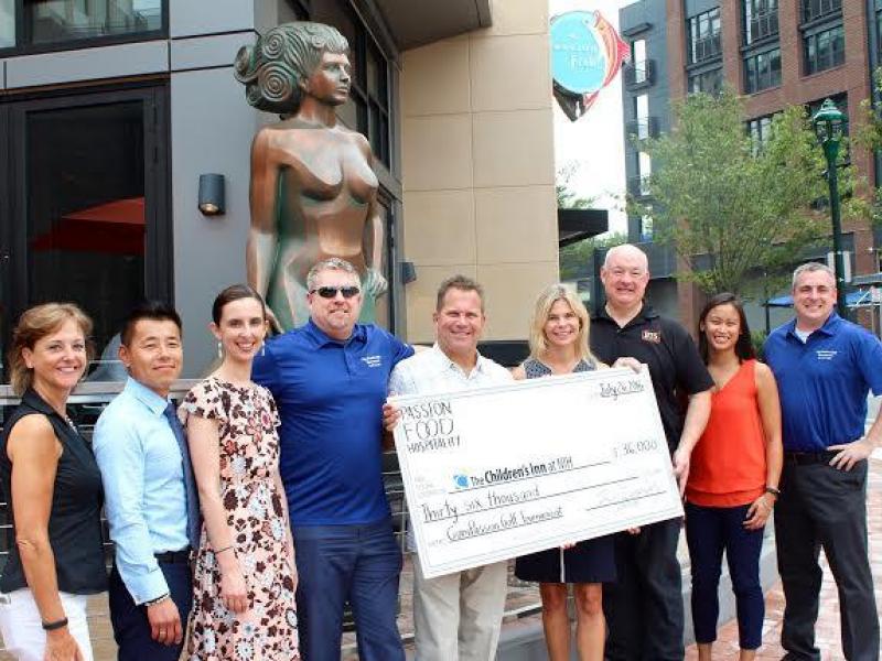 PassionFish Restaurant donates $36K to The Inn