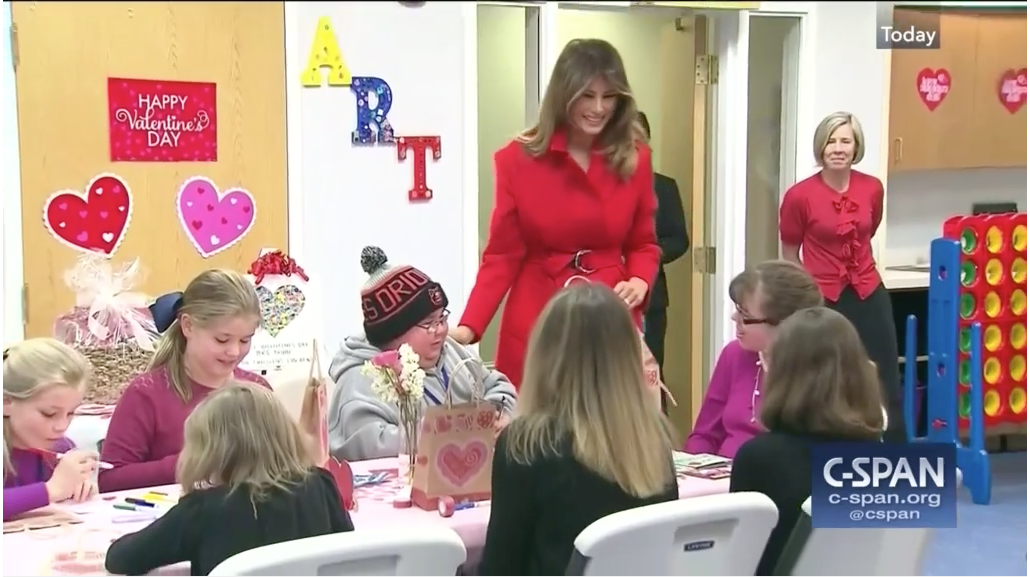 First Lady Melania Trump's visit to The Inn featured on C-SPAN