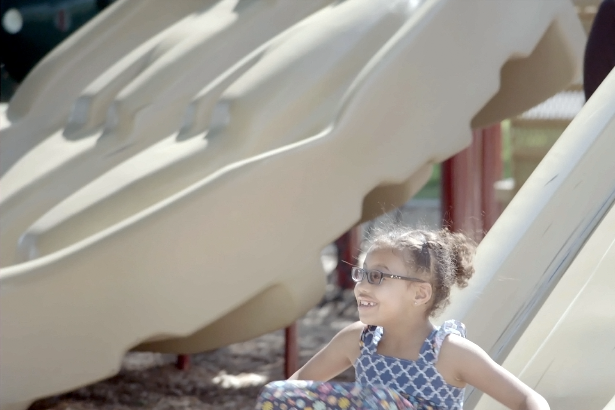Kamiyah on playground
