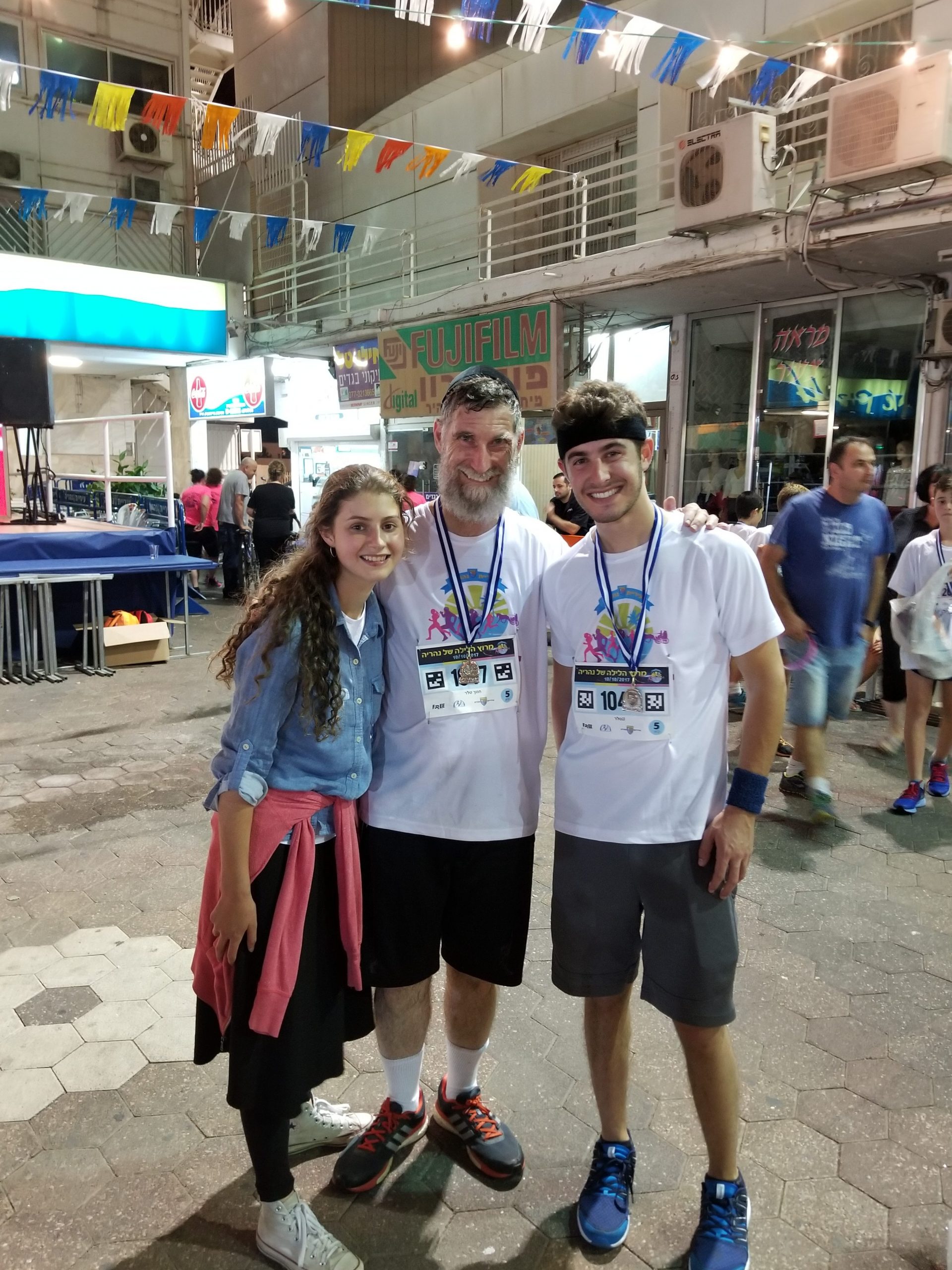 Hanoch Teller and his family