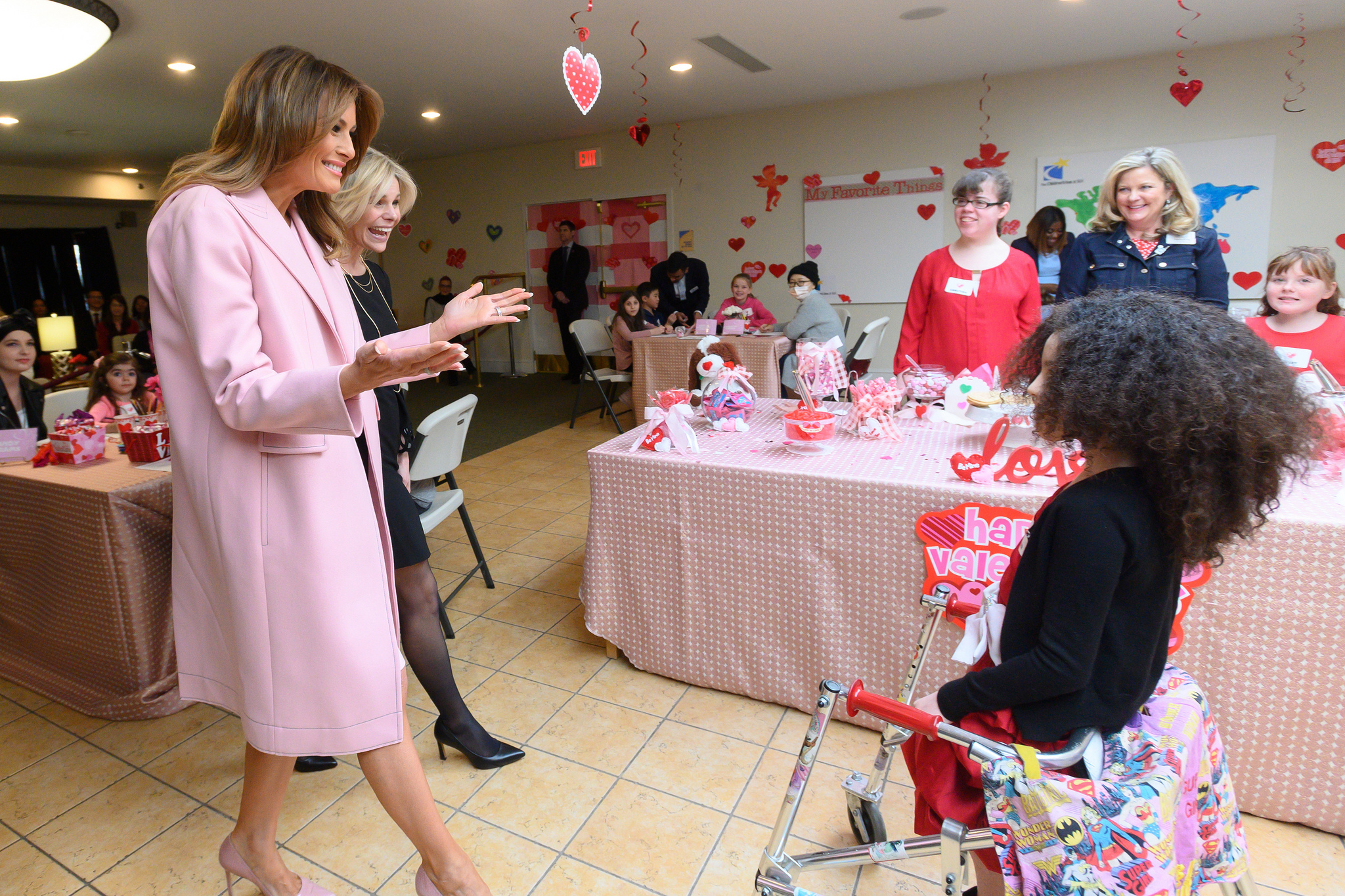 Amber reunites with FLOTUS