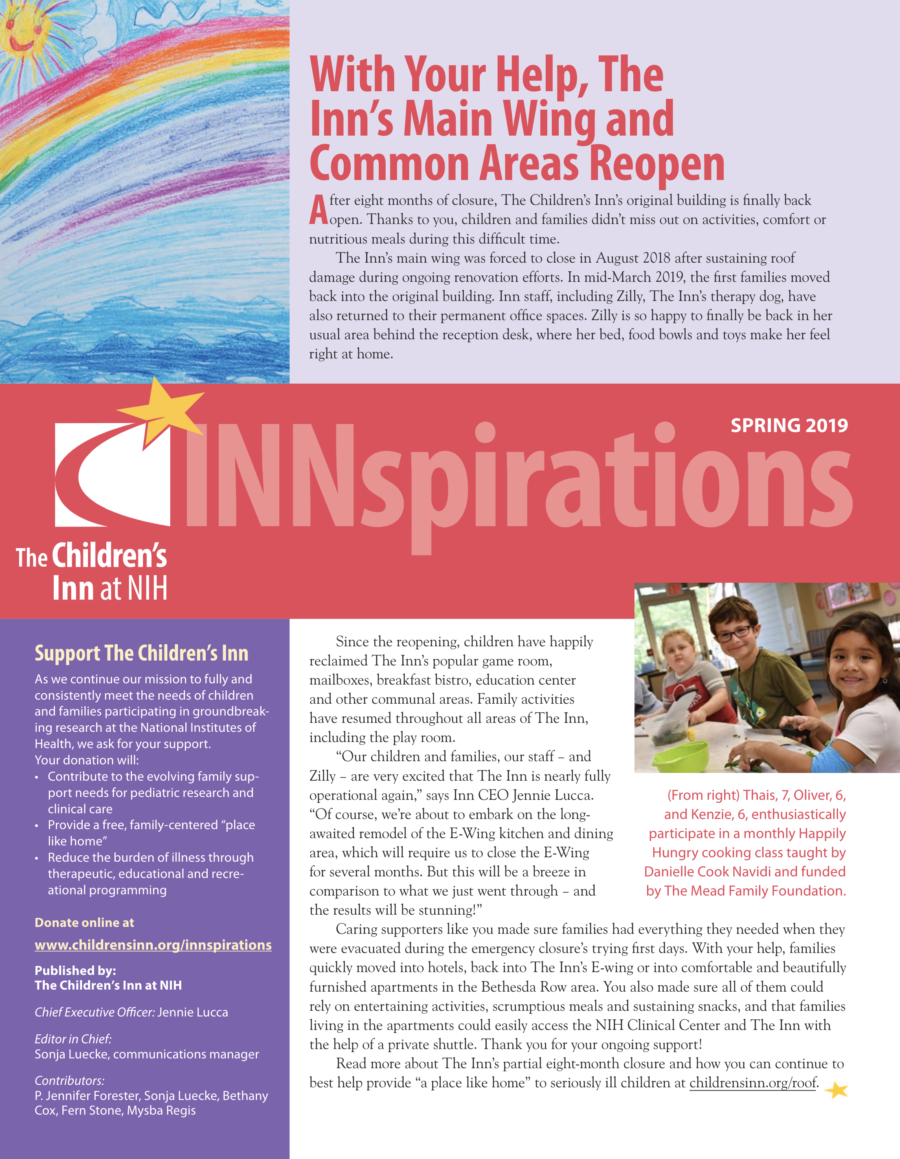 Spring 2019 Newsletter