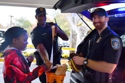 Trunk or Treat on Halloween with NIH Police