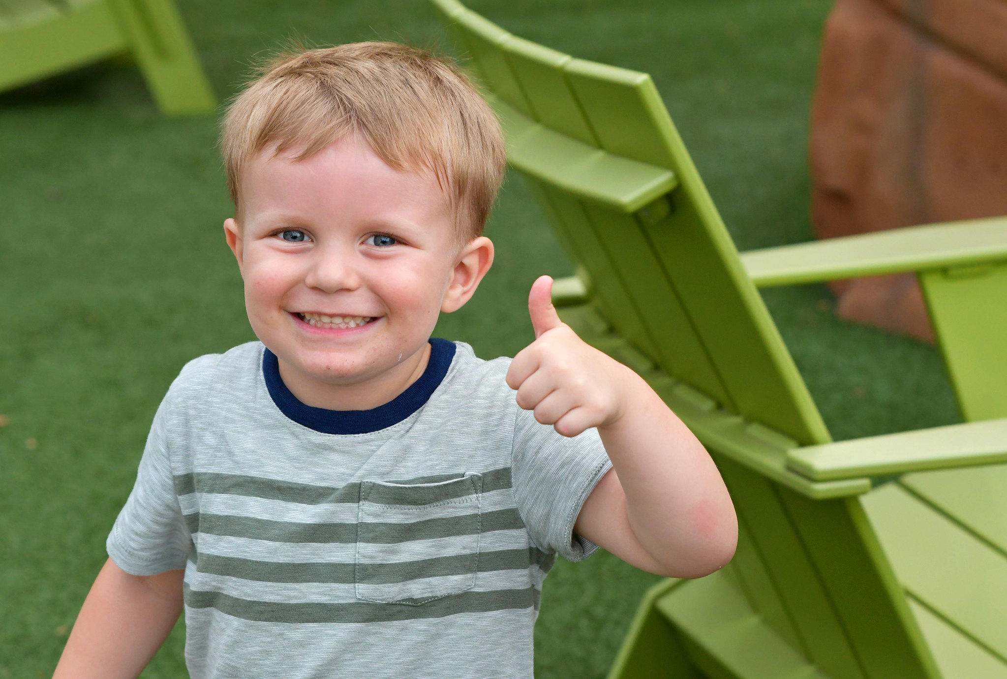 boy smiling