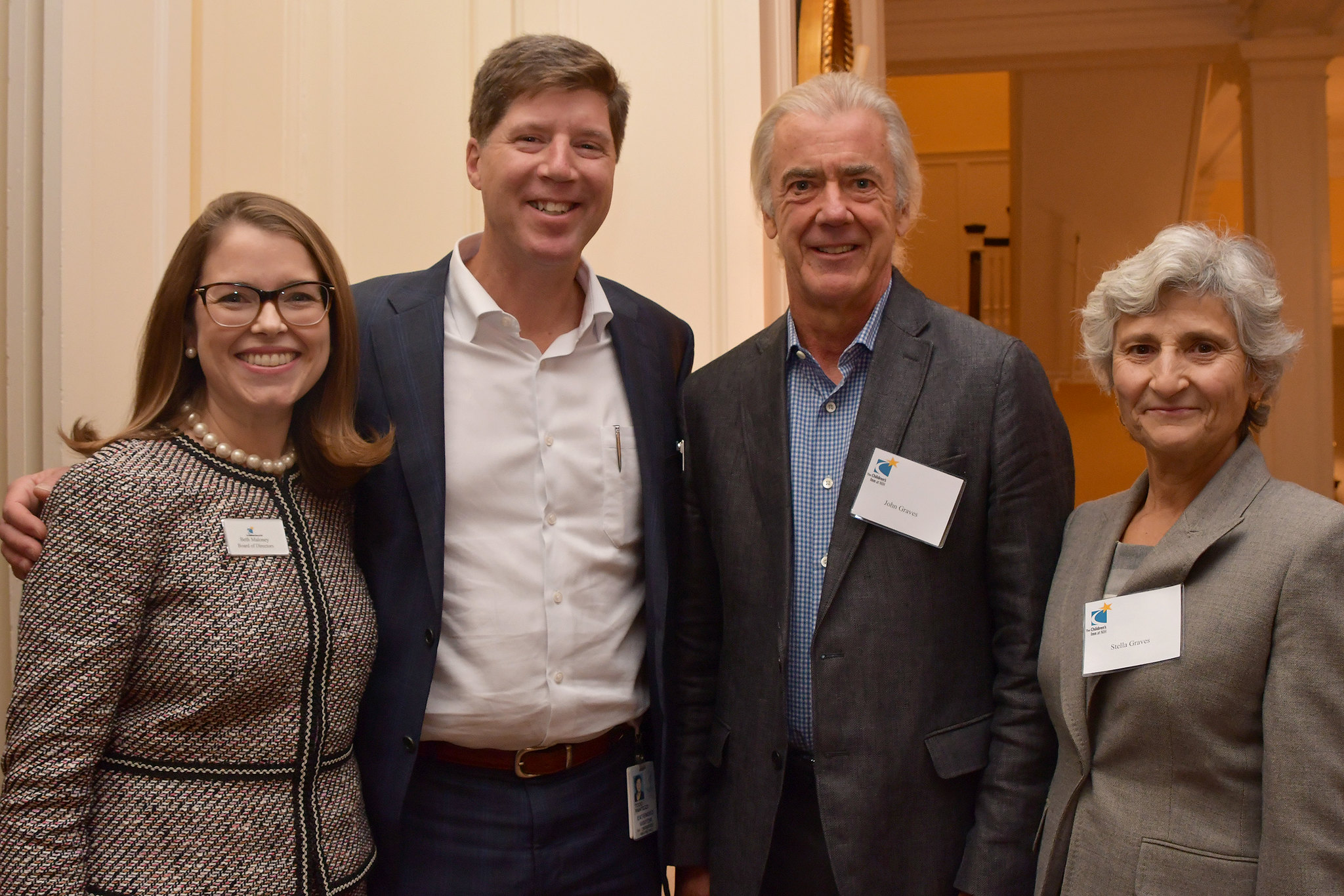 Inn donors at an event