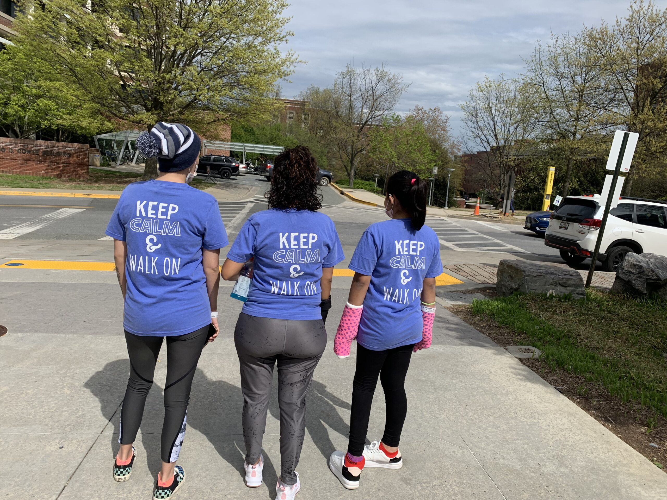 women walking