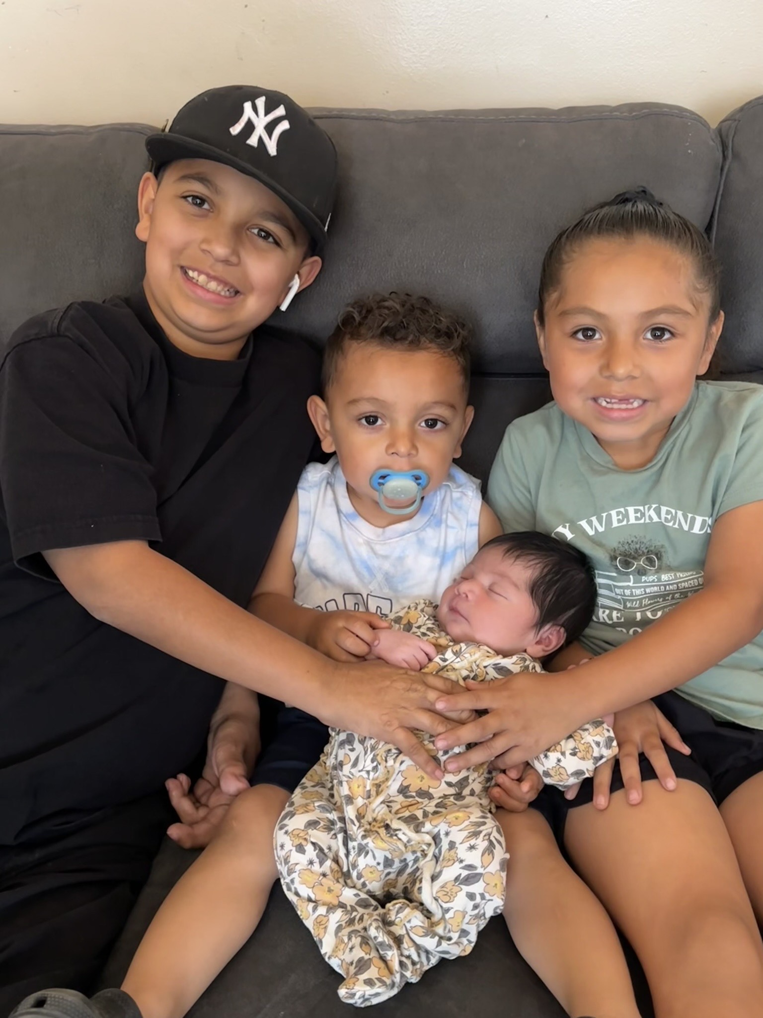 Noah and his three siblings
