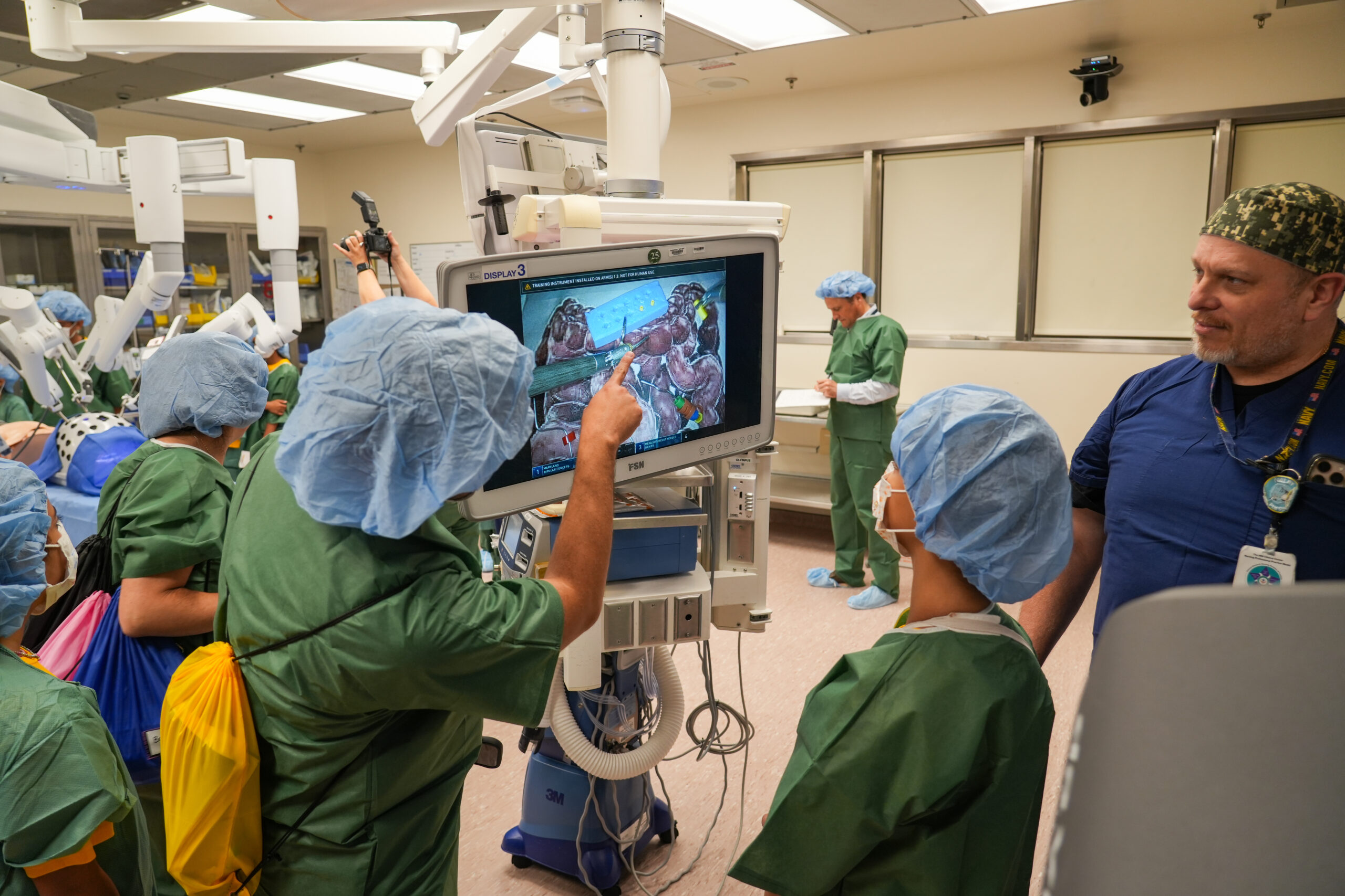 kids with doctor