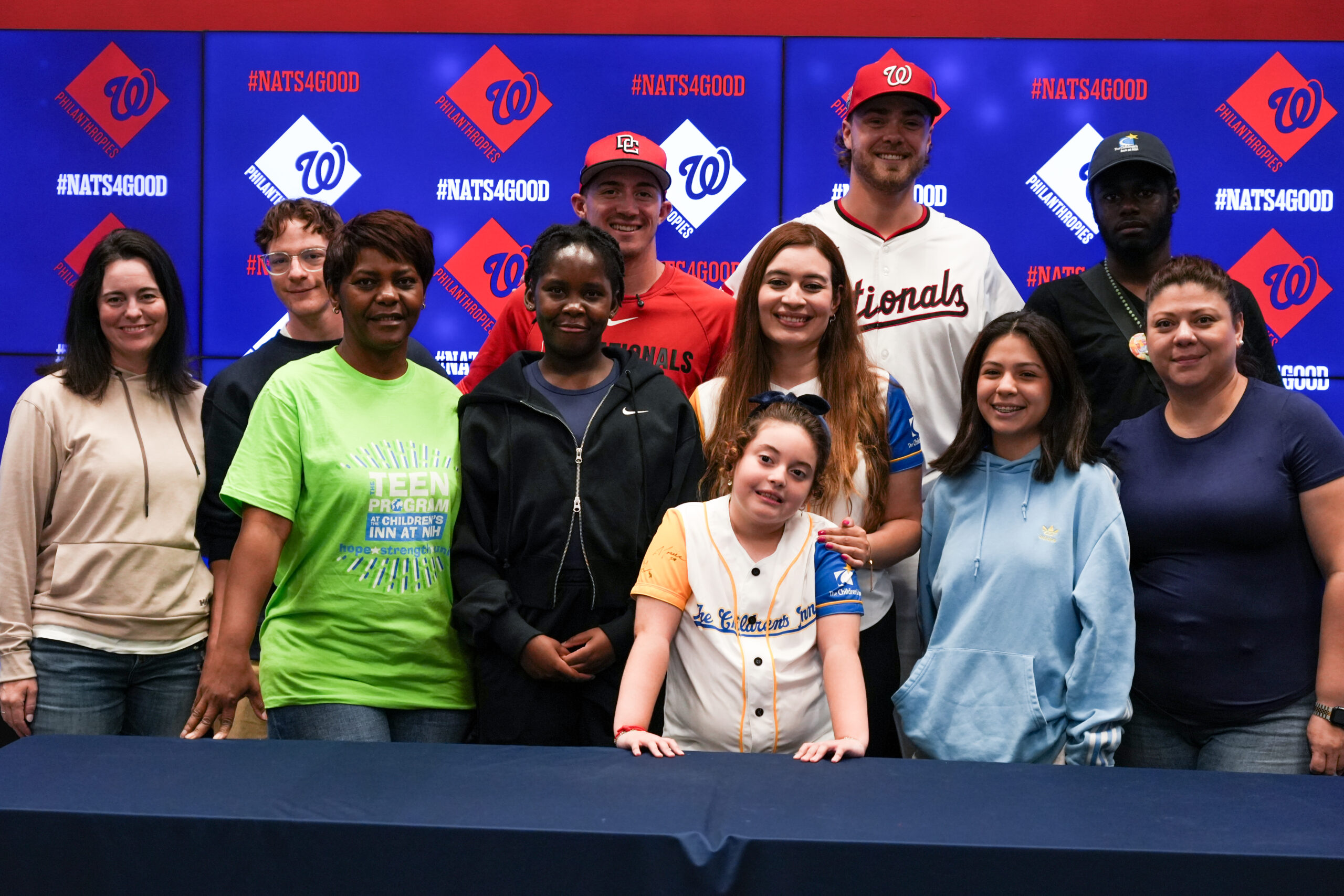 Inn families with Washington Nationals baseball players